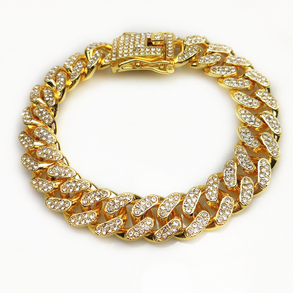 Jeweled Chain Collars For Pets