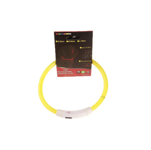 Rechargeable Glowing Coloured Safety Collar