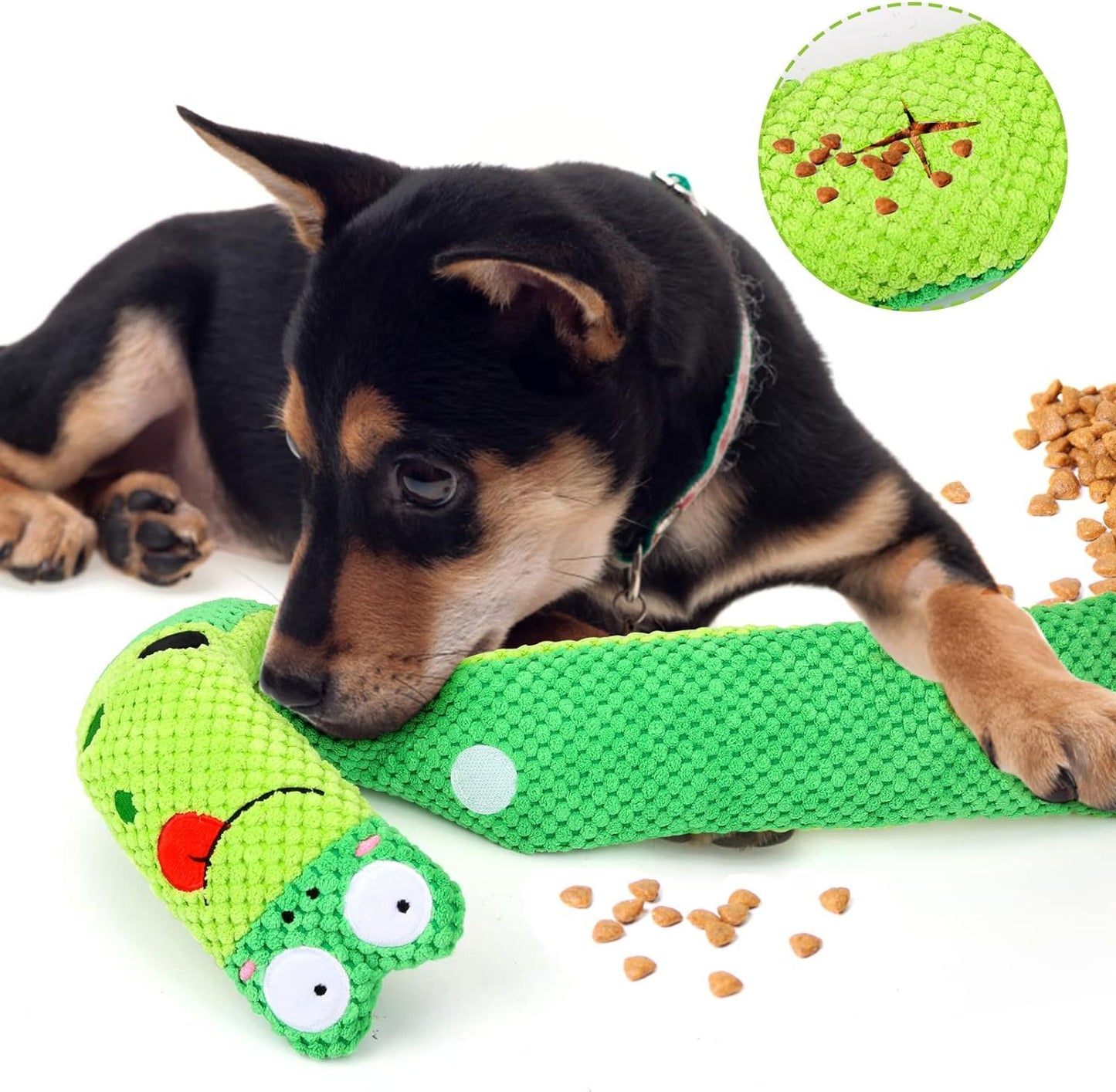Squeaky Puzzle Frog, Snail or Snake Toy