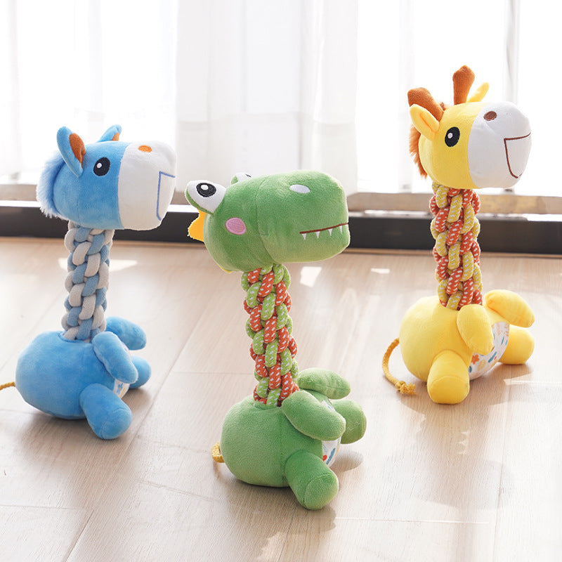 Rope Necked Plush Toy