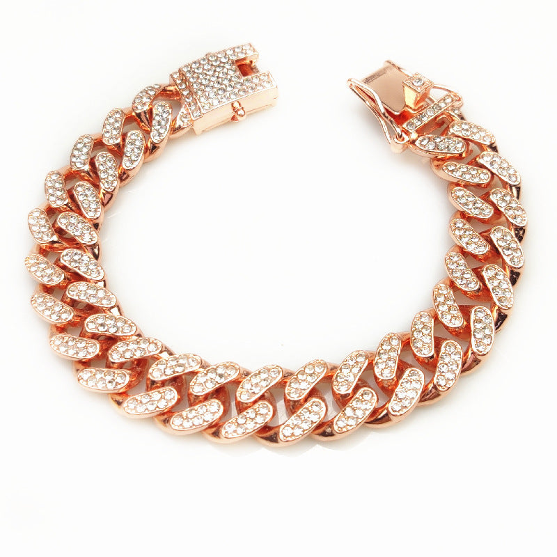 Jeweled Chain Collars For Pets