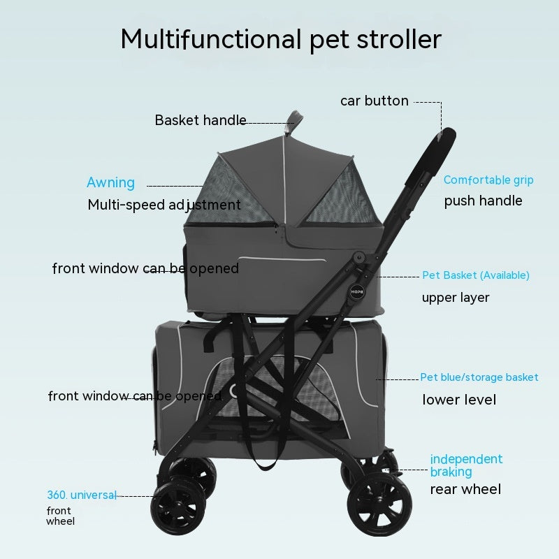 Lightweight Trolley For Small Dogs