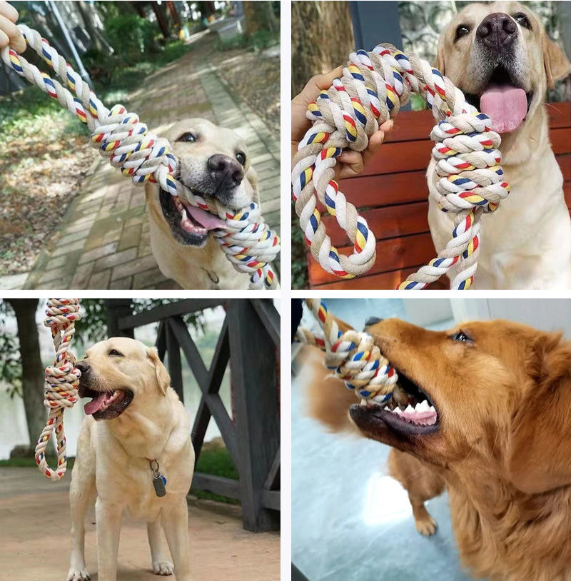Large Rope Knot Toy For Dogs