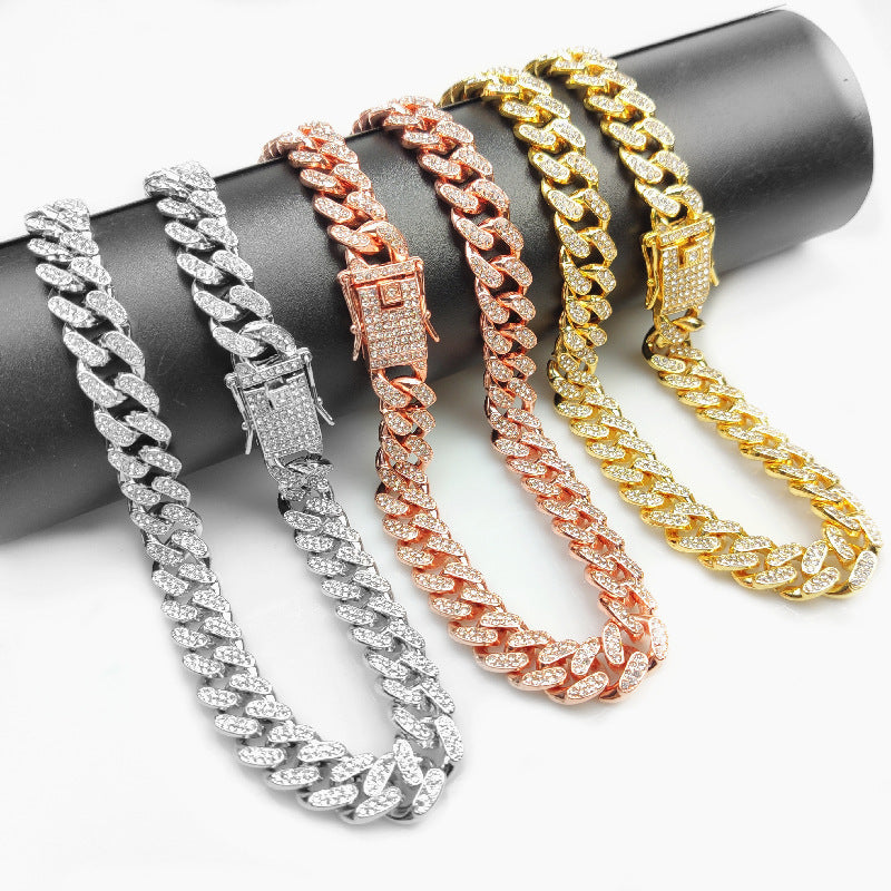 Jeweled Chain Collars For Pets