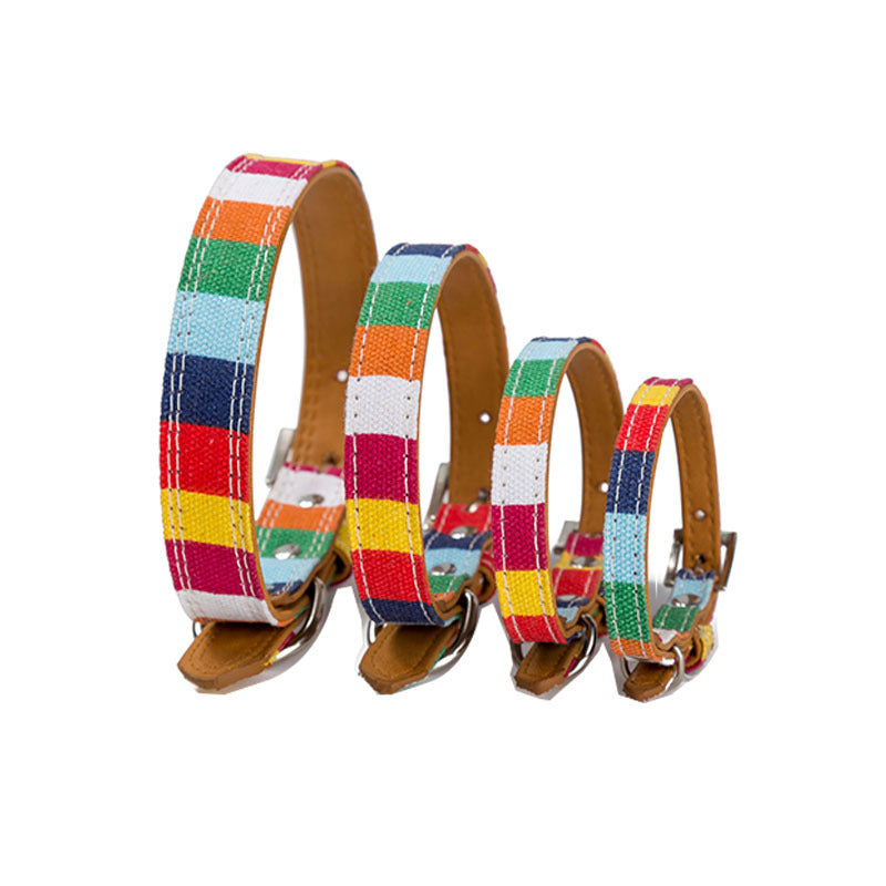 Mixed Rainbow Collar