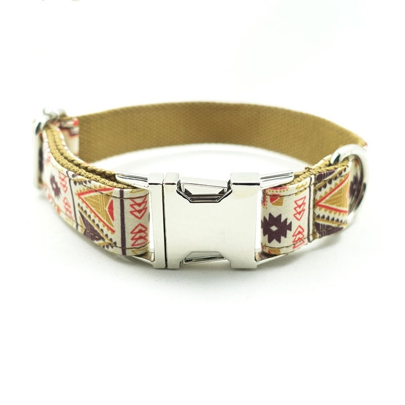Bohemian Patterned Dog Collar