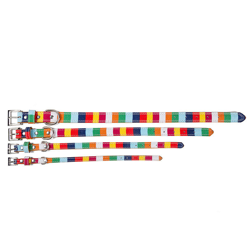 Mixed Rainbow Collar