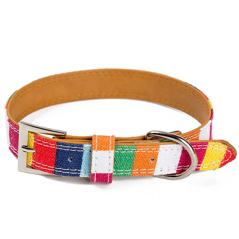 Mixed Rainbow Collar